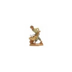 Statuine presepe: Pastorello con carriola (326) 19 cm Fontanini