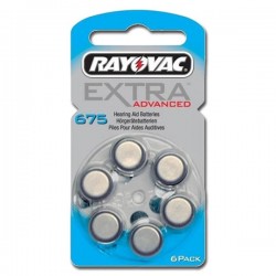 Batterie tipo 675 Rayovac Blister 6 pz.